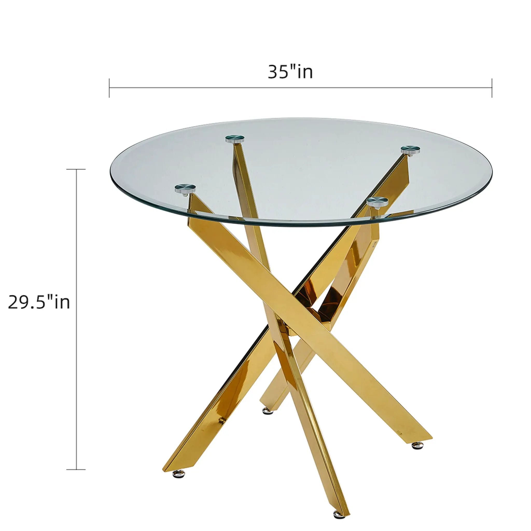 Modern Round Table For Dining Room by Unique Piece Furniture