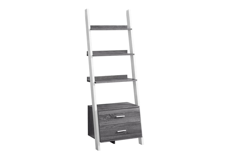 Contemporary Corner Ladder Bookshelf for Office by HouseOfZazla