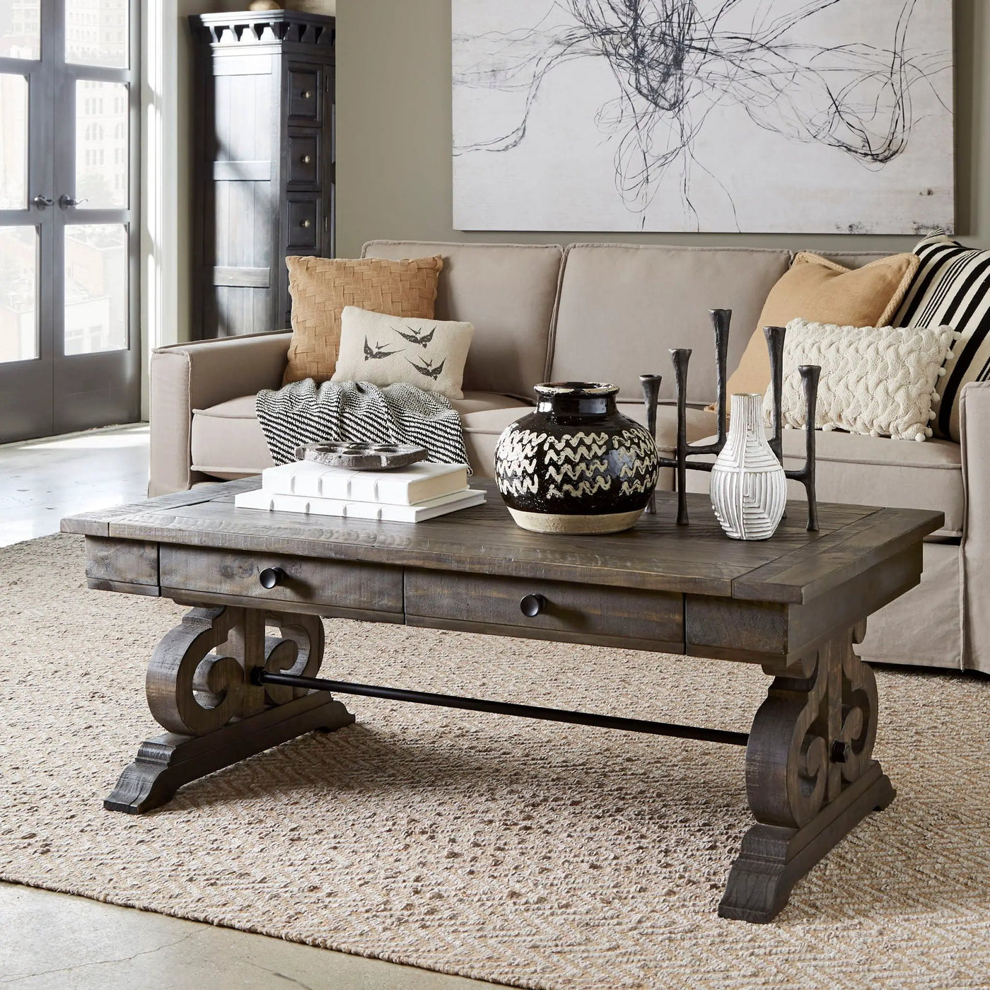 Bellamy - Rectangular Table by Unique Piece Furniture