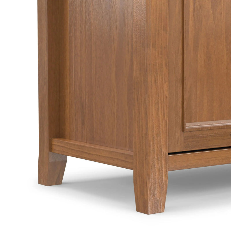 Amherst - TV Media Stand - Medium Saddle Brown by Unique Piece Furniture