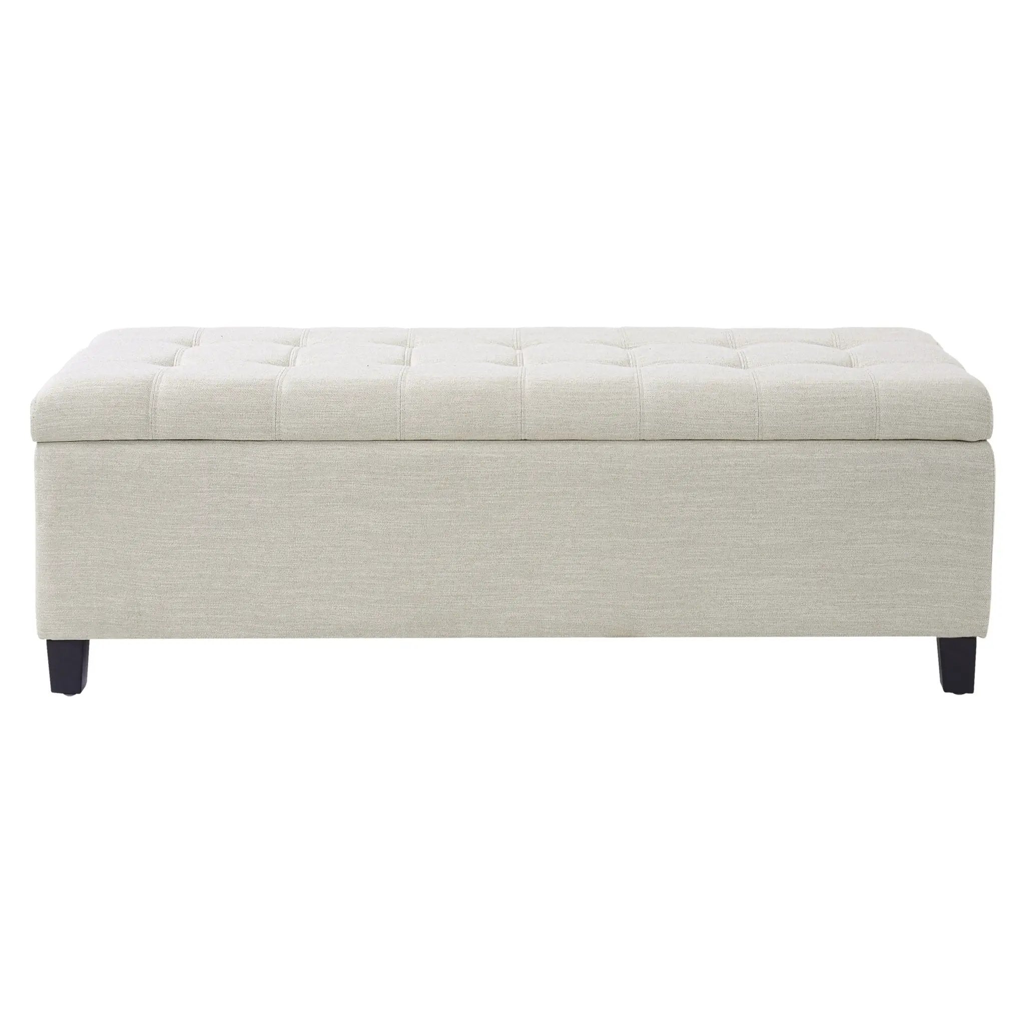 Upholstered Storage Ottoman Bench by HouseOfZazla