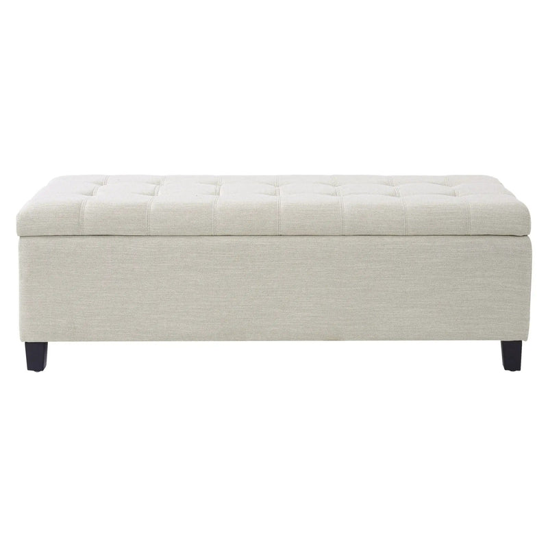 Upholstered Storage Ottoman Bench by HouseOfZazla