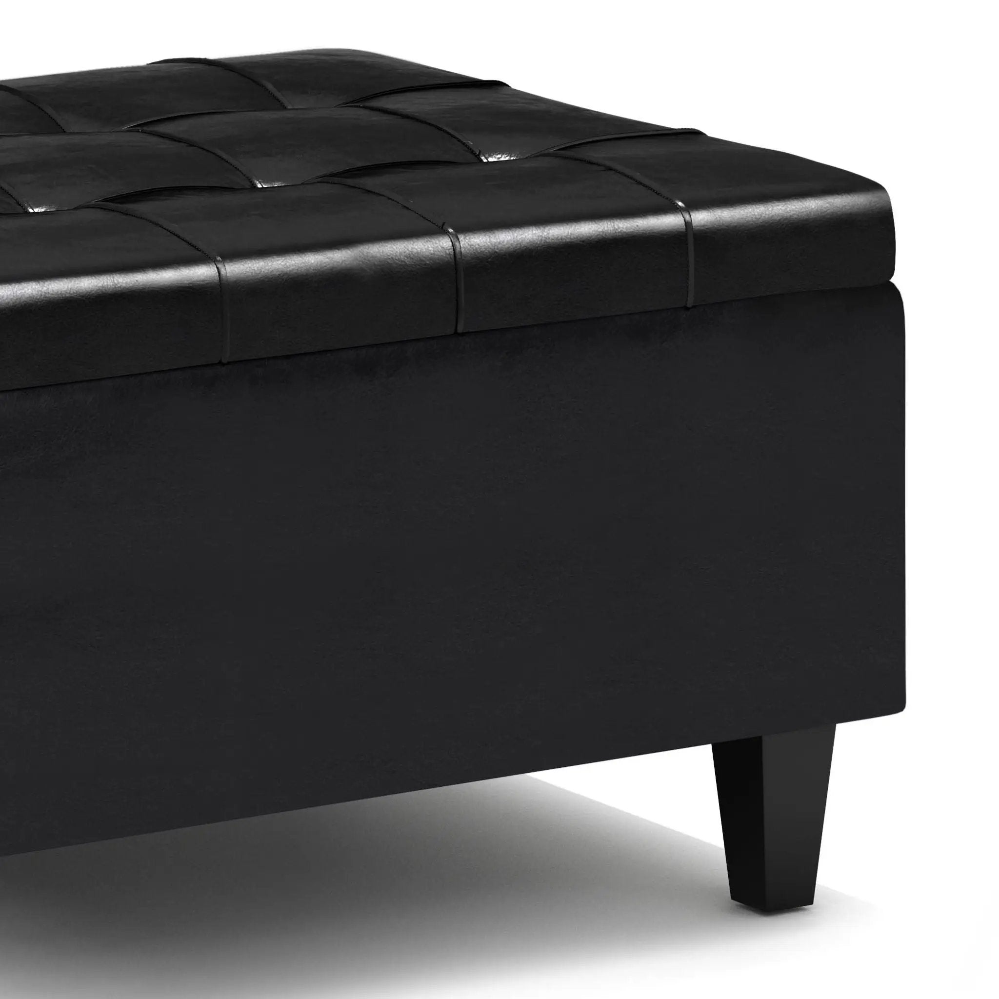 Harrison - Upholstered Coffee Table Storage Ottoman by Unique Piece Furniture