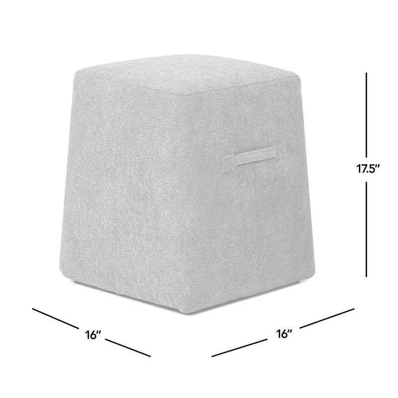 Oliver - Tapered Square Upholstered Ottoman by HouseOfZazla
