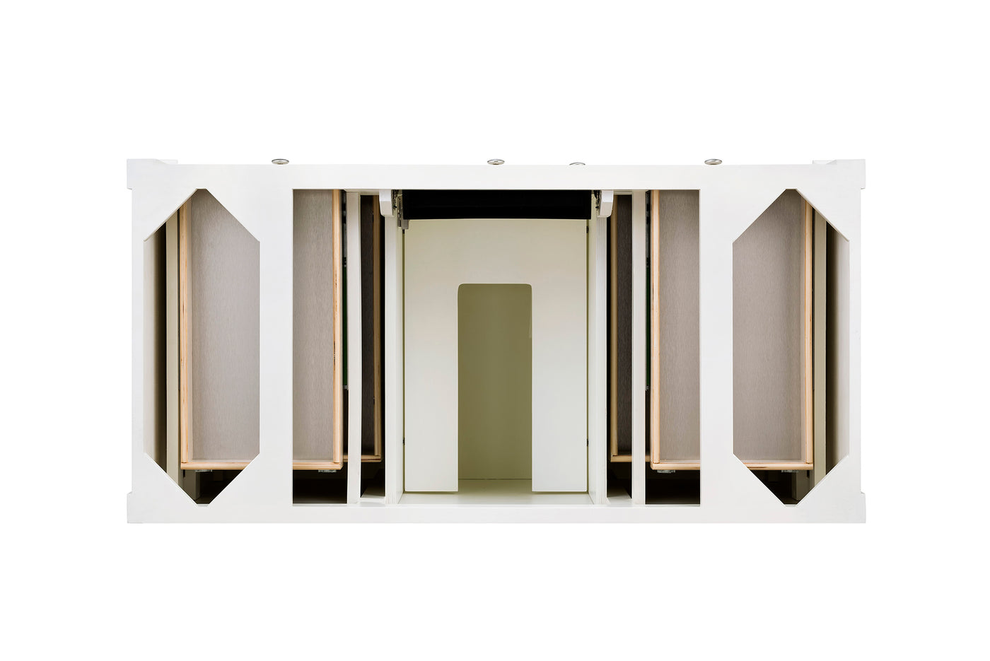 James Martin Brittany 48" Single Bathroom Vanity, Bright White, view 20