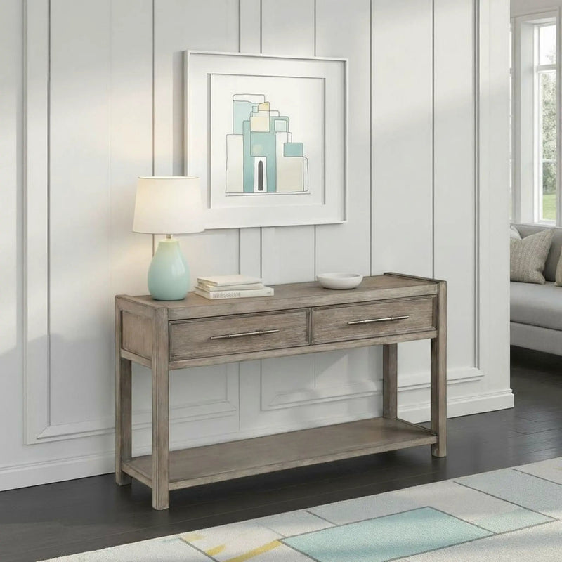 Cypress Lane - Sofa Table - White Oak by Unique Piece Furniture