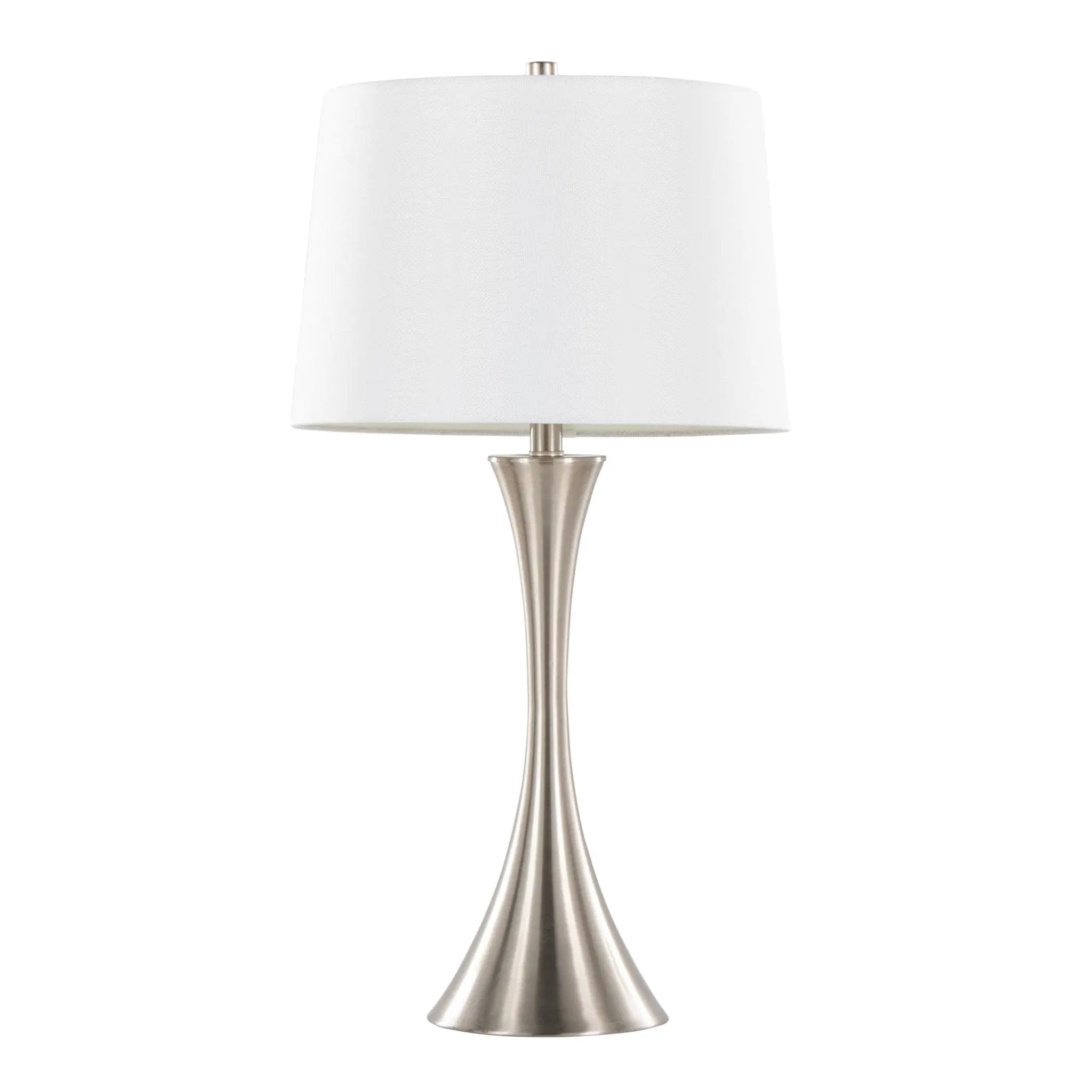 Lenuxe - Contemporary Elegant Table Lamp (Set of 2) by HouseOfZazla