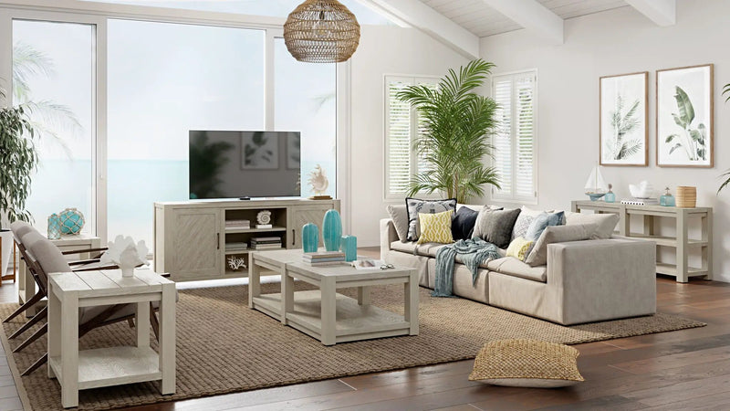 Burgess - Rectangular Sofa Table - Calico Gray by Unique Piece Furniture