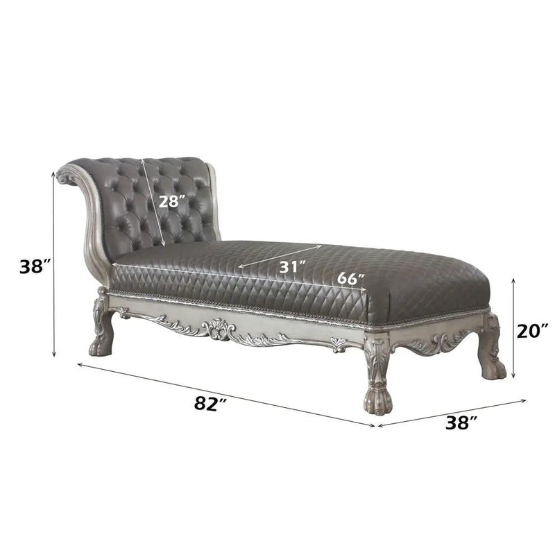 Dresden - Chaise w/1 Pillow by Unique Piece Furniture