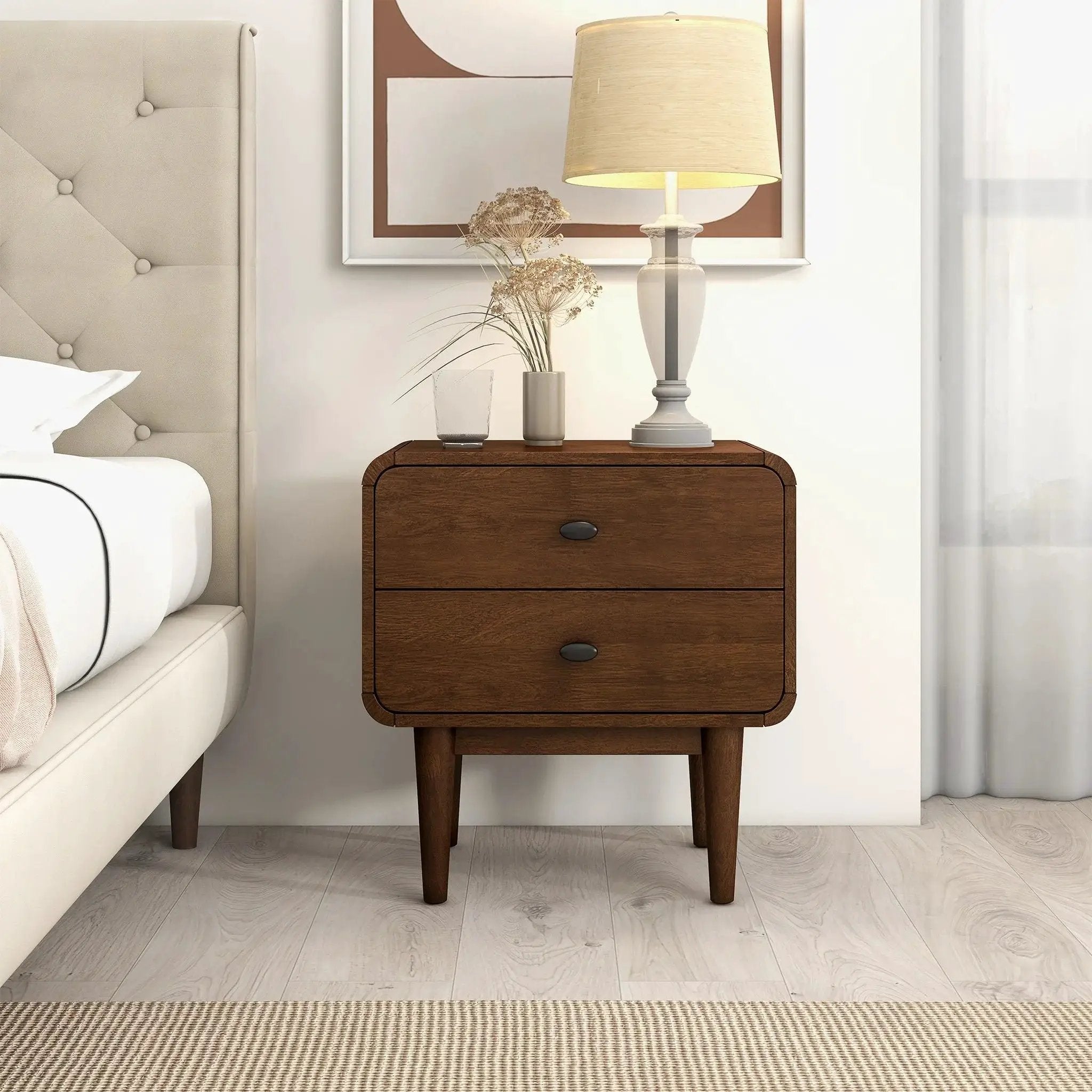 Alexa - Night Stand - Brown by Unique Piece Furniture