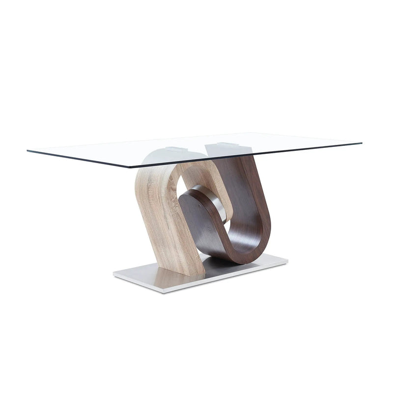 Tony - Dining Table - Brown / Beige by Unique Piece Furniture