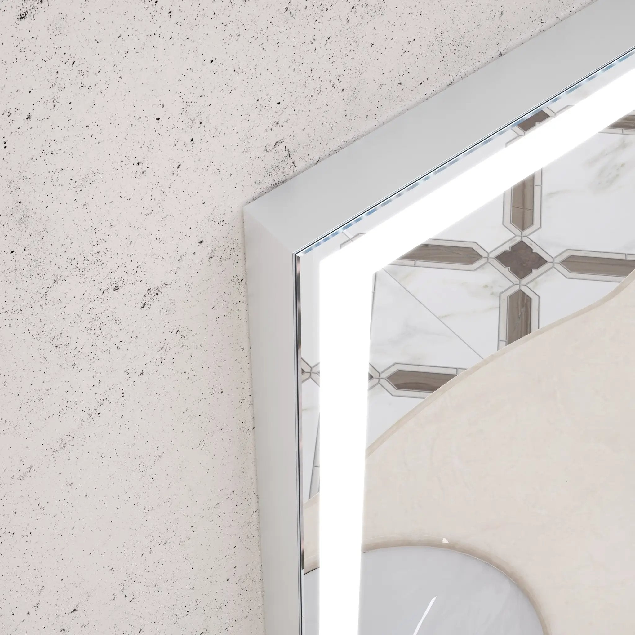48x36 inch LED Bathroom Vanity Mirror by HouseOfZazla