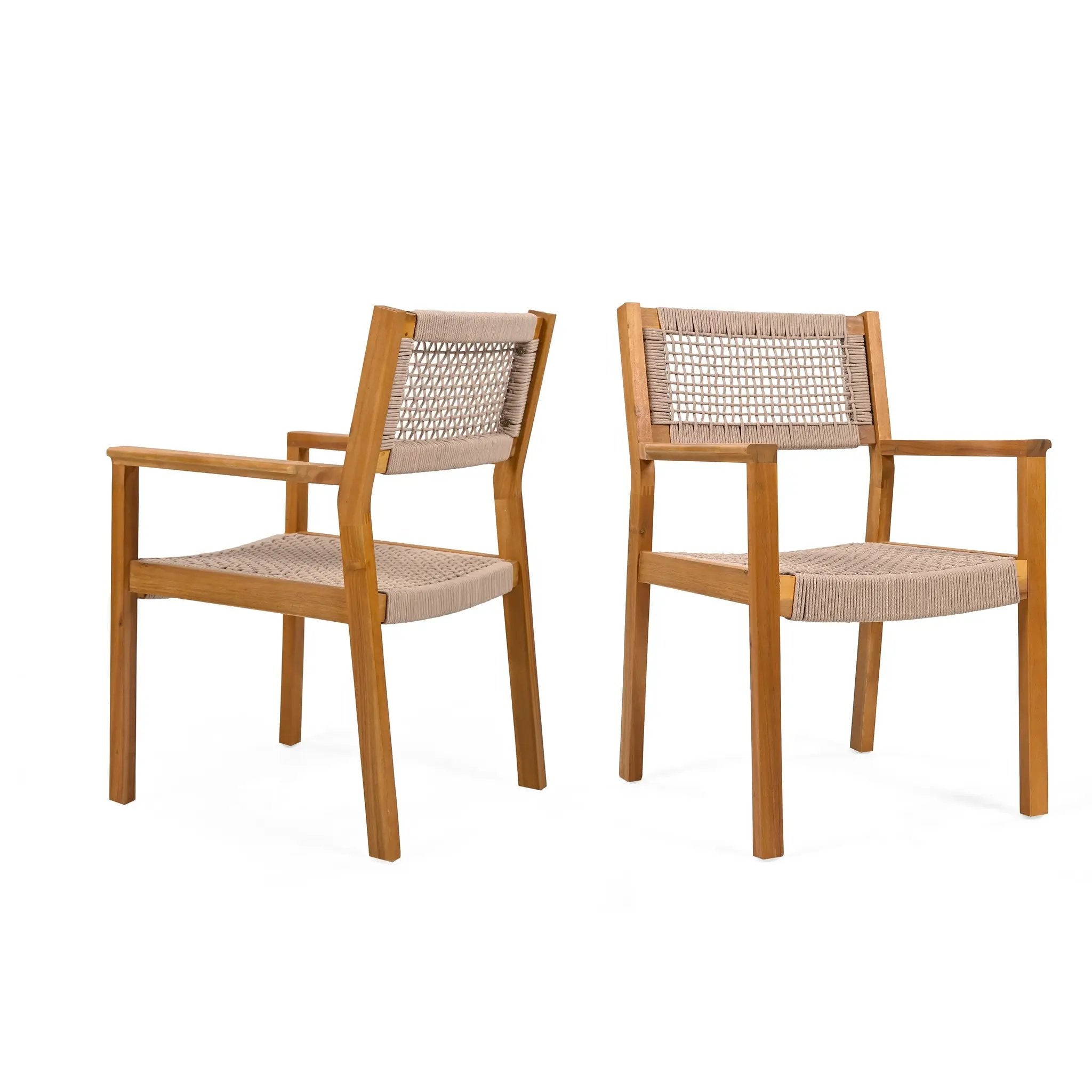 Braided Dining Chair - Set of 2 by HouseOfZazla