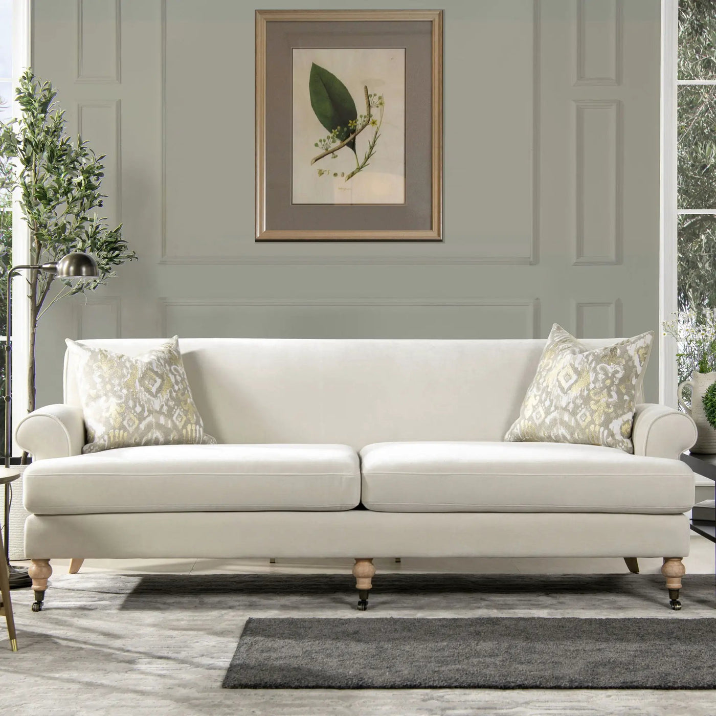 Alana Lawson - Two Cushion Tightback Sofa by HouseOfZazla