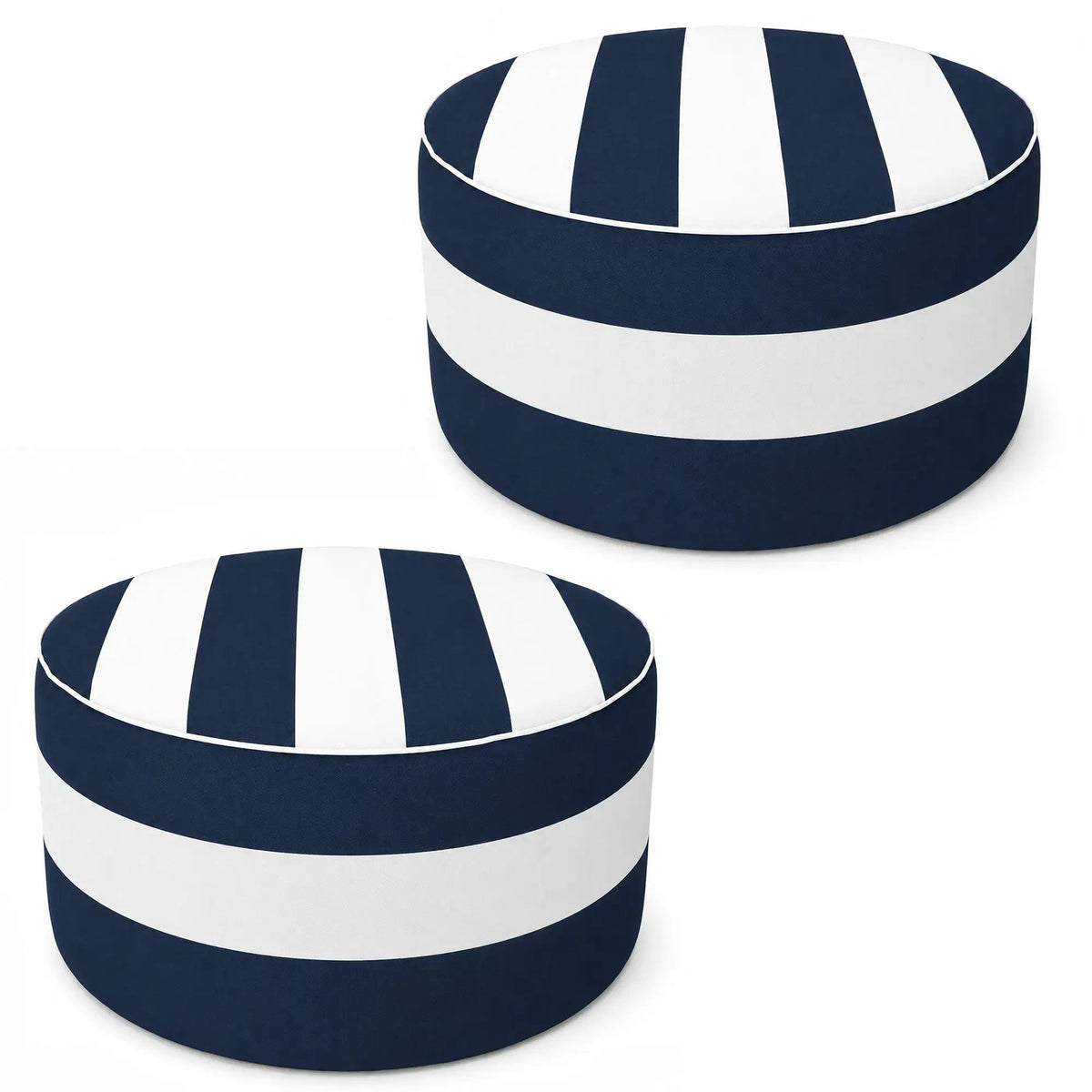 2 Pack Outdoor Inflatable Ottoman by HouseOfZazla