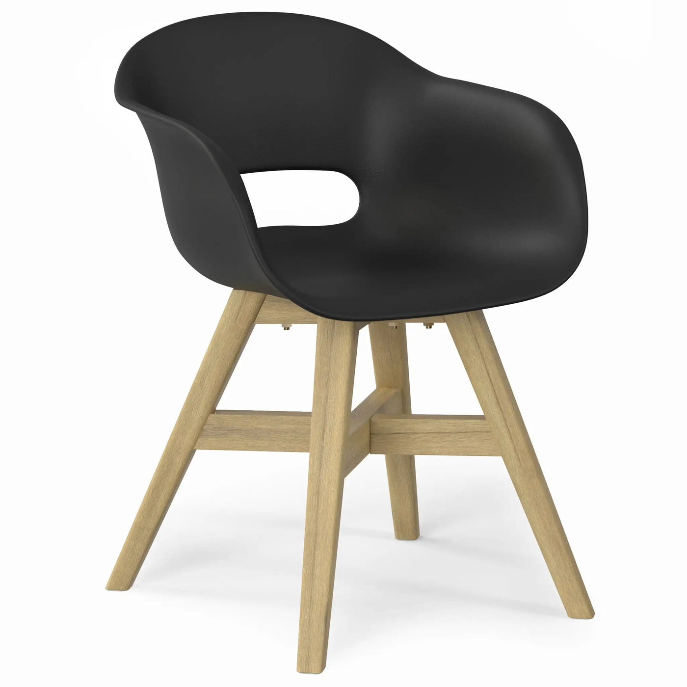 Kona - Outdoor Dining Chair In Plastic (Set of 2) by HouseOfZazla