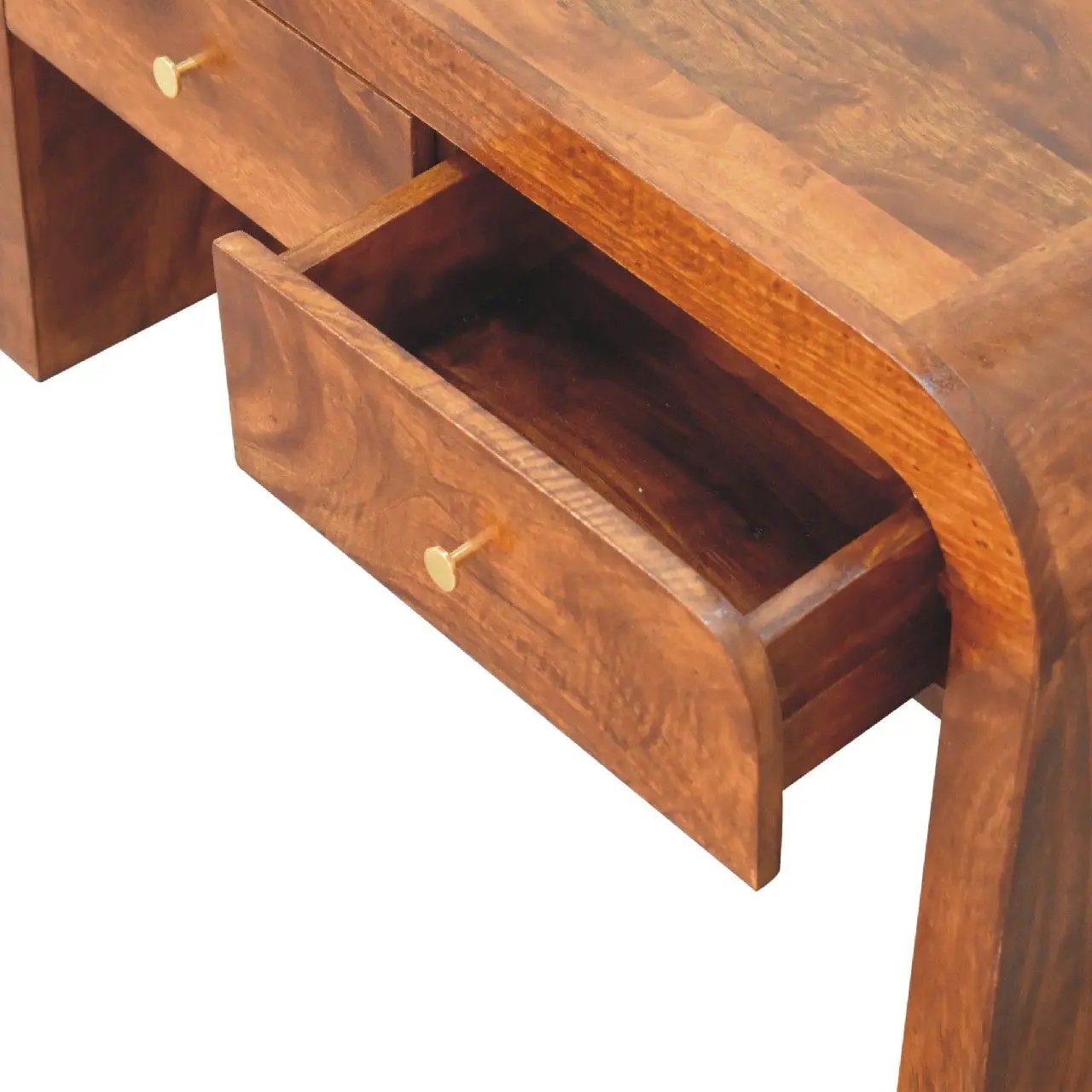Darcy - Coffee Table, 2 Drawer - Chestnut by HouseOfZazla