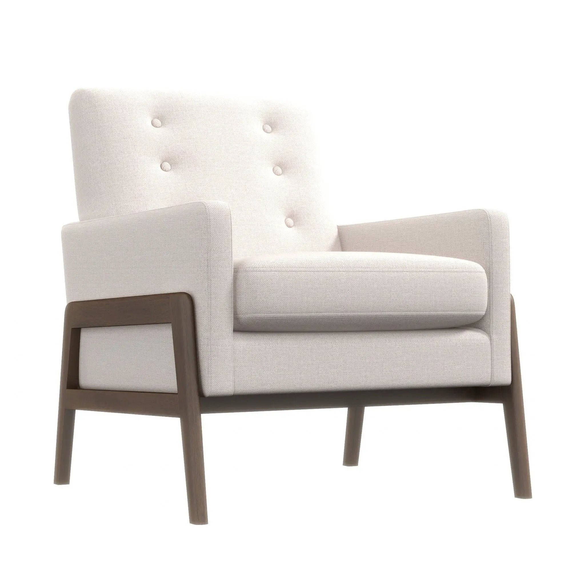 Cole - Solid Wood Lounge Chair by HouseOfZazla