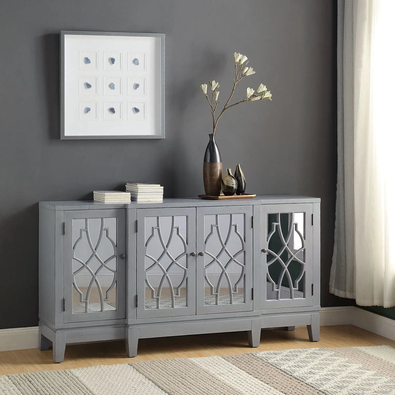 Magdi - Console Cabinet - Antique Gray by Unique Piece Furniture