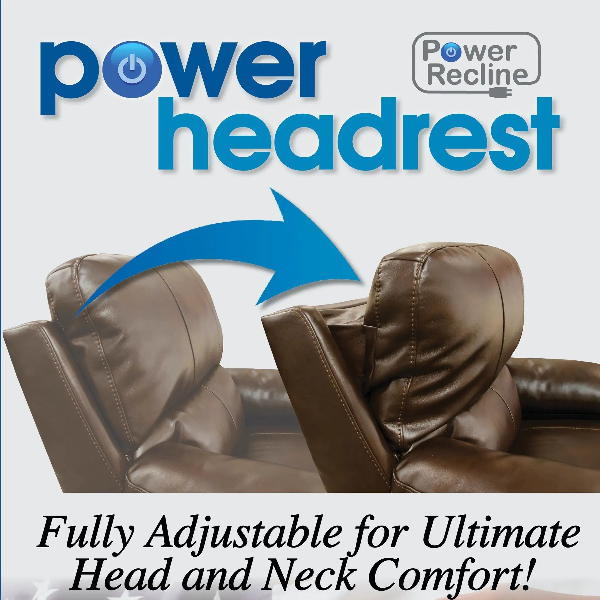 Sedona - Power Headrest With Lumbar Lay Flat Recliner by Unique Piece Furniture