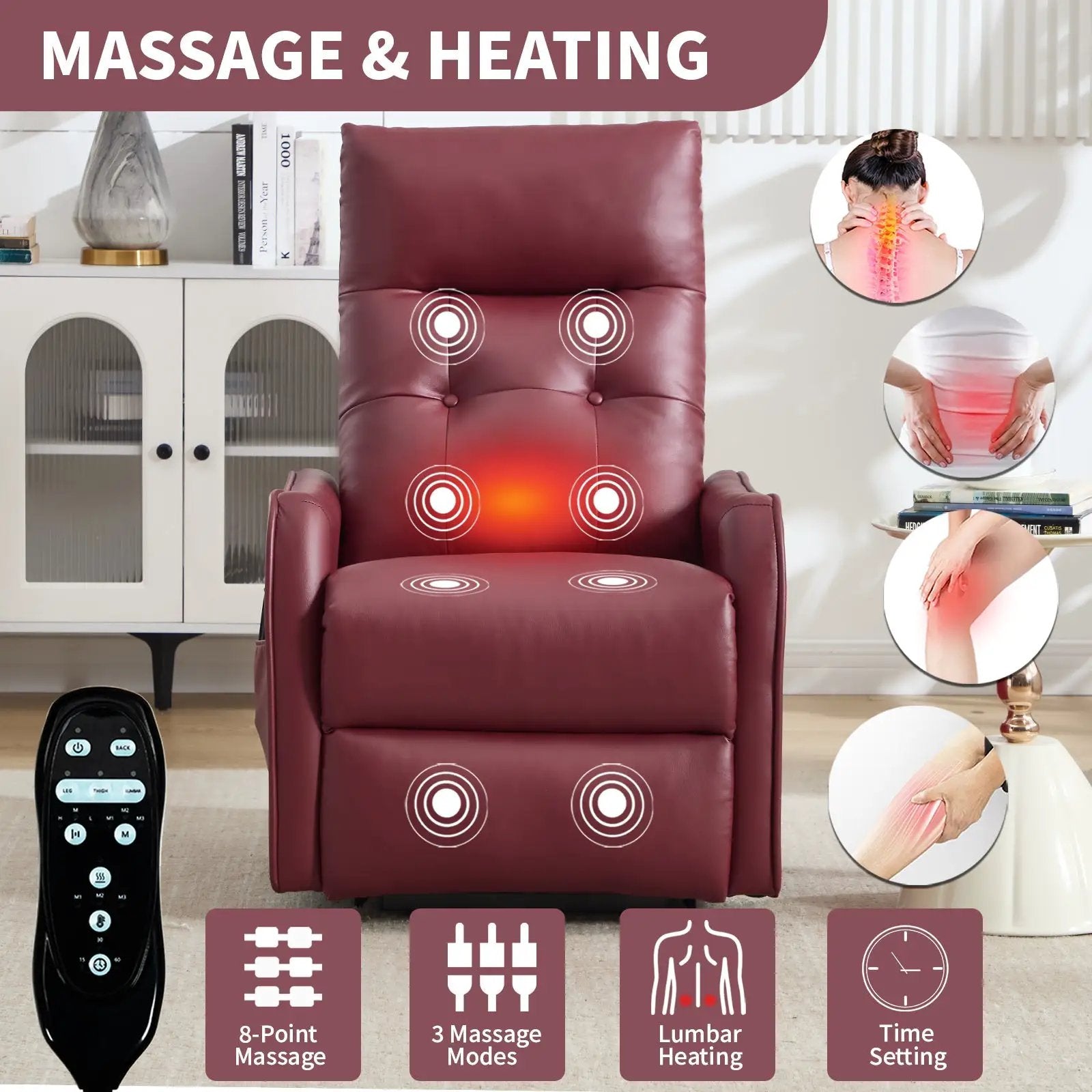 Comfortmax Single Motor Lift Recliner Chair by HouseOfZazla