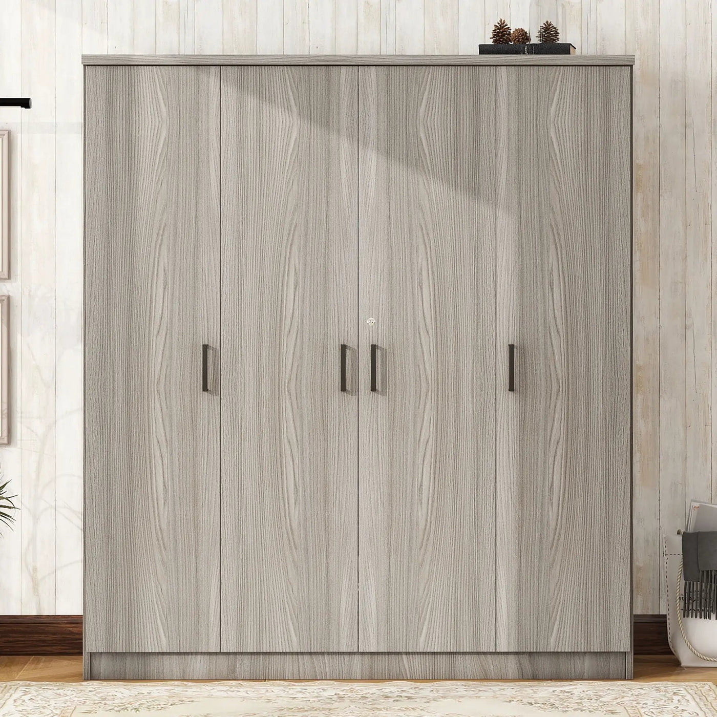 4 Door Wardrobe With 1 Drawer by Unique Piece Furniture