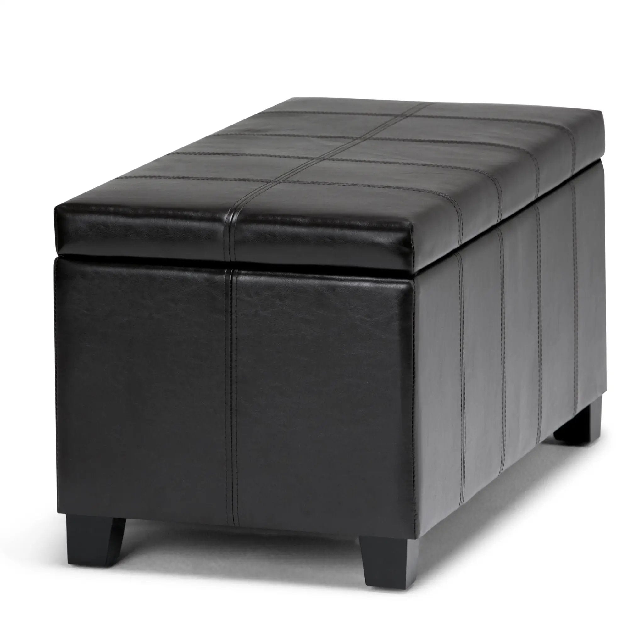 Dover - Upholstered Storage Ottoman Bench by HouseOfZazla