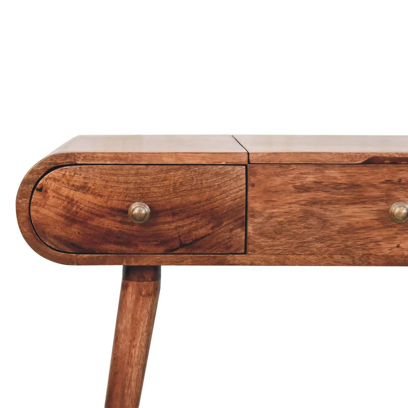 Round Dressing Table by Unique Piece Furniture