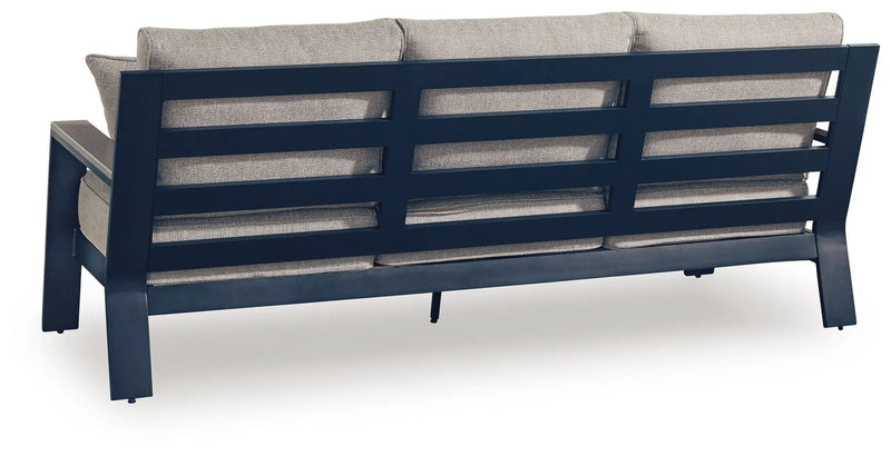 East Beach - Sofa With Cushion - Blue by Unique Piece Furniture
