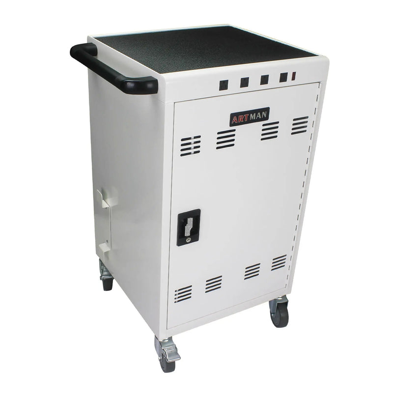 Mobile Charging Cart For Tablets Laptops 35, Device Capacity Matt Metal by HouseOfZazla