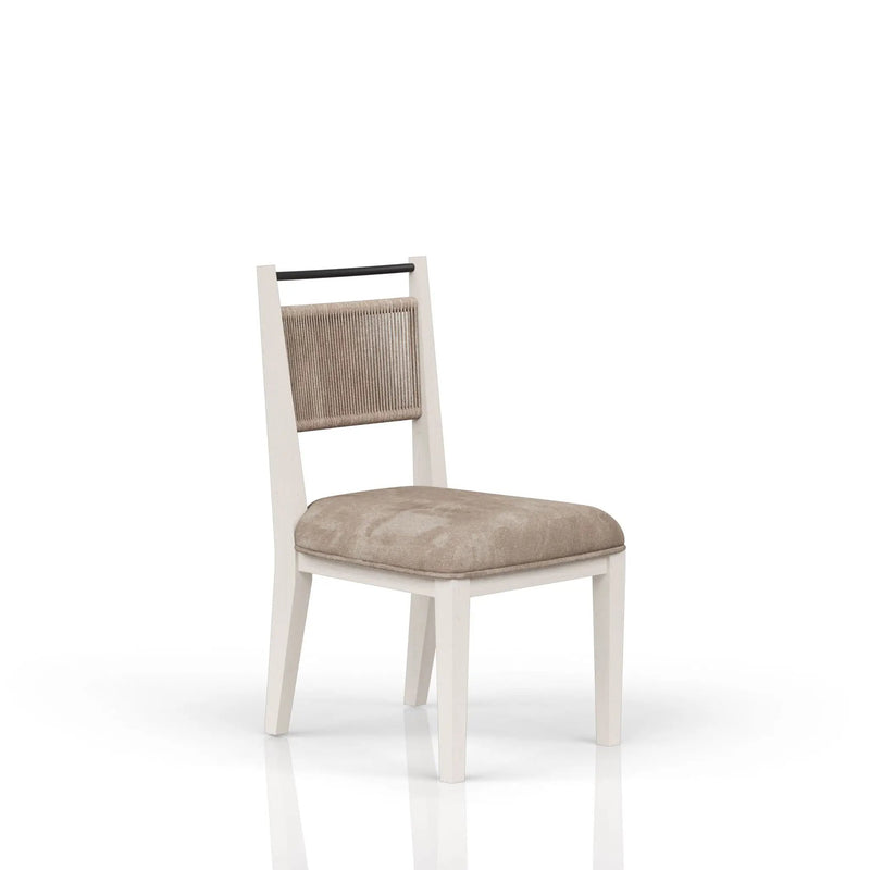 Rope Back Chair - Beige / Carmel by Unique Piece Furniture