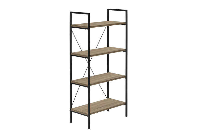 Bookshelf, Bookcase, 4 Tier, Office, Bedroom, Contemporary, Modern by Unique Piece Furniture