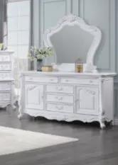 Latisha - Mirror - White by Unique Piece Furniture