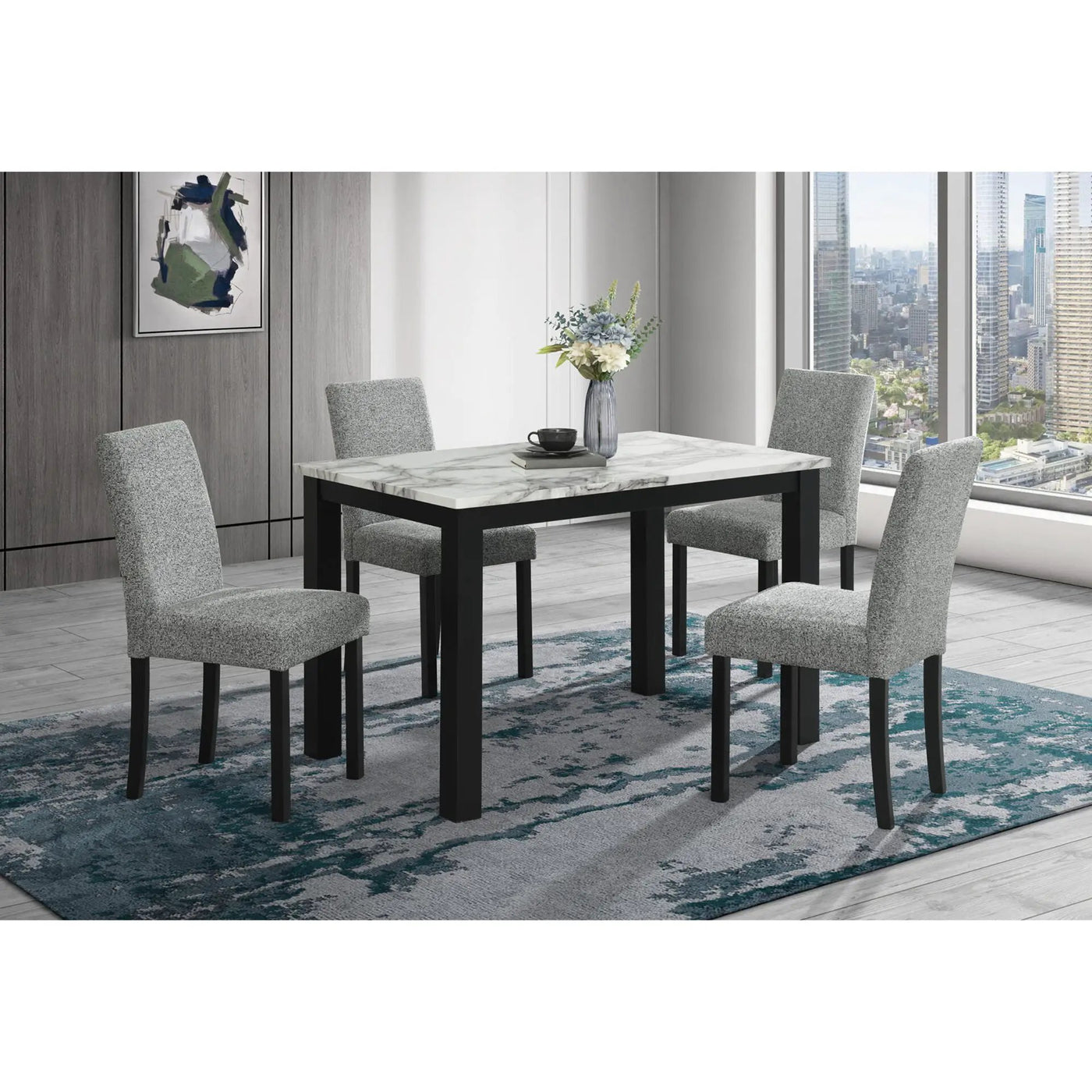 Sarang - Dining Table And Chairs Set by HouseOfZazla