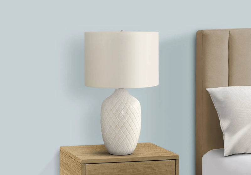 Lighting, Table Lamp, Transitional - Cream by Unique Piece Furniture