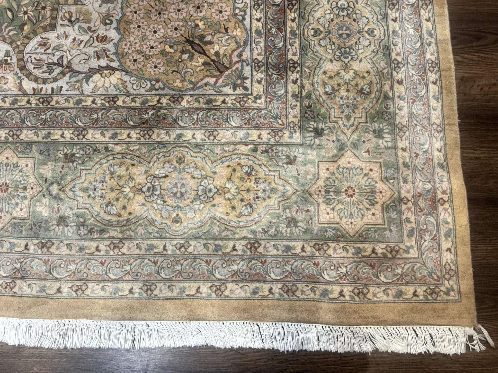 Pak Persian Rug 9x12, Diamond Panel Design, Fine 225 KPSI, Wool by Jewel Rugs