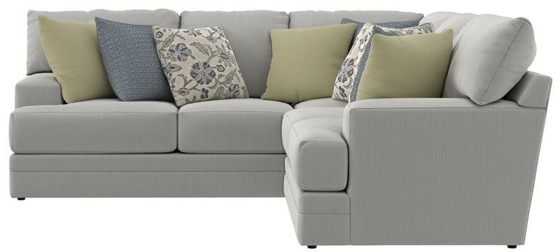 Stockbridge - Sectional With Comfort Coil Seating And 9 Accent Pillows Included by Unique Piece Furniture