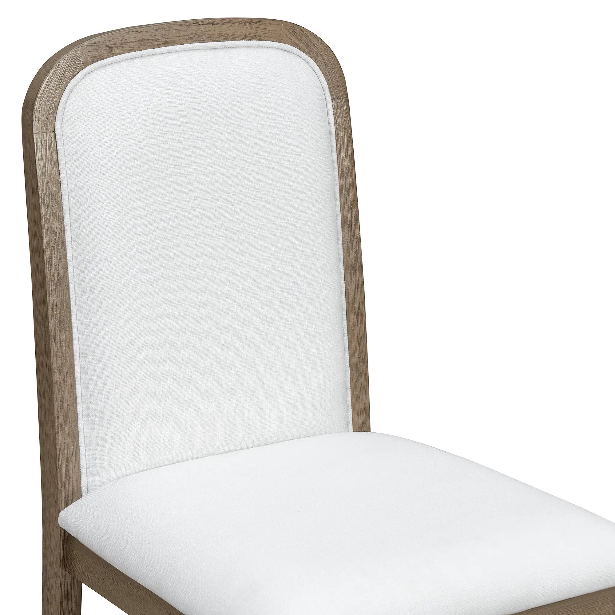TREXM Vintage Style Dining Chair Set with 4 Upholstered Chairs by HouseOfZazla