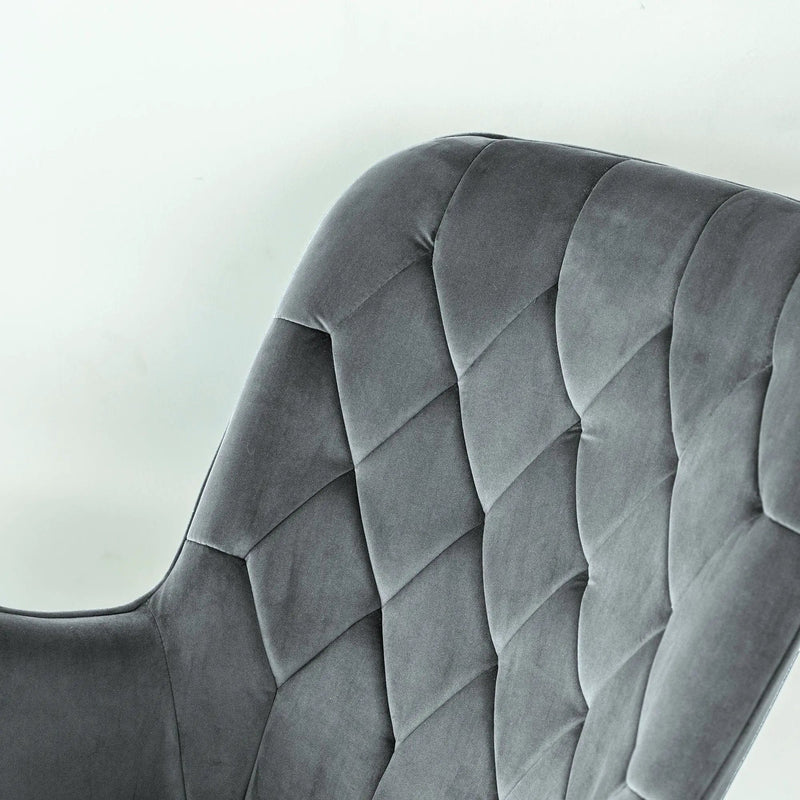 Hannah - Rocking Chair - Gray by HouseOfZazla