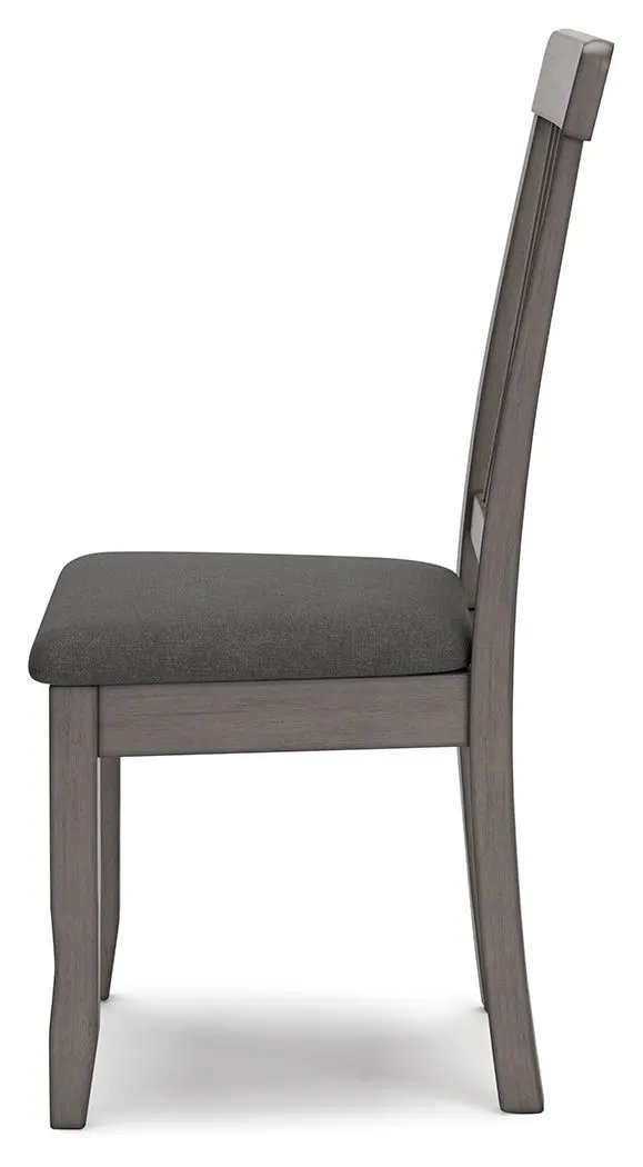 Shullden - 5 Pc. - Drop Leaf Table, 4 Side Chairs - Gray by Unique Piece Furniture