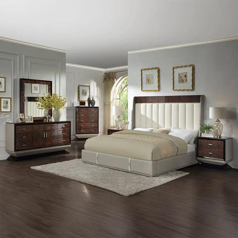 Jamonica - Mirror - Dark Brown by Unique Piece Furniture