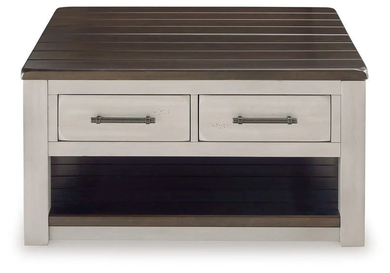 Darborn - Lift Top Cocktail Table - Gray / Brown by Unique Piece Furniture