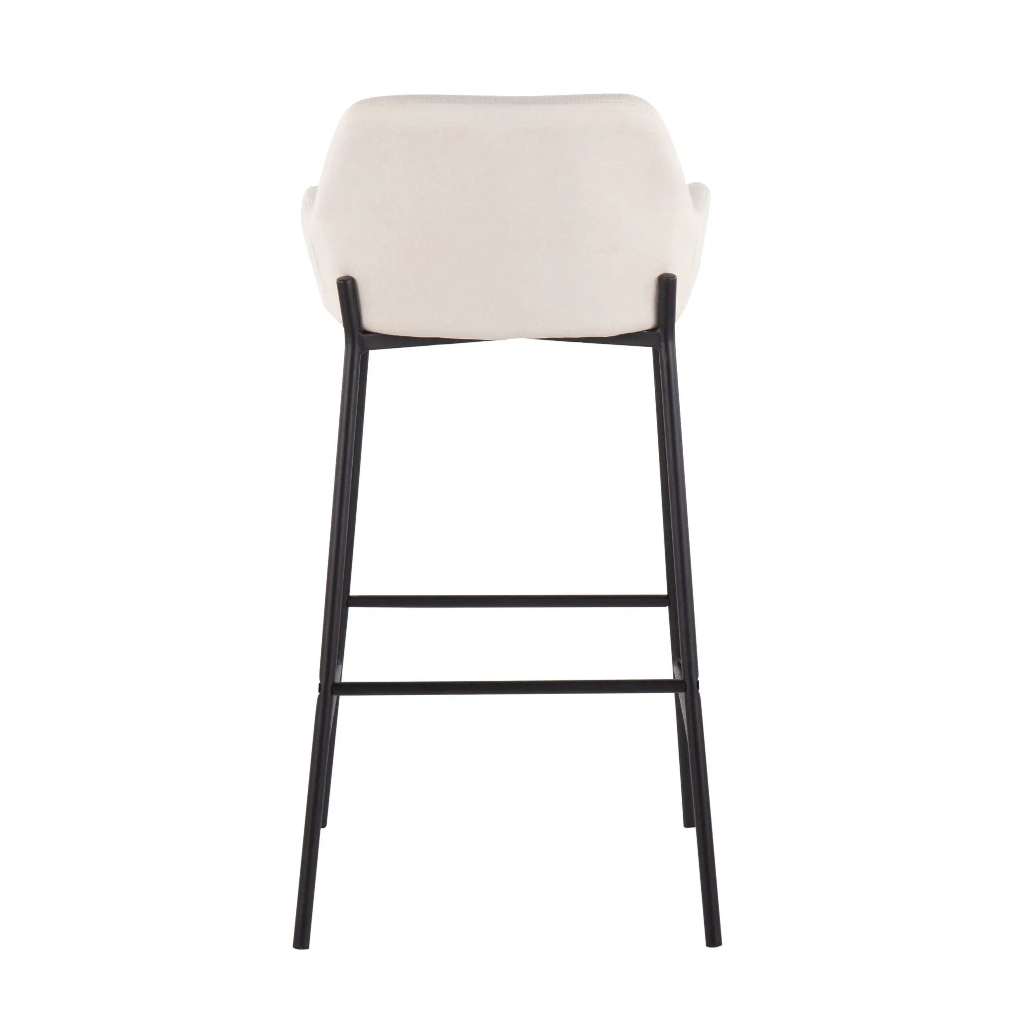 Daniella - Industrial Fixed Height Bar Stool (Set of 2) by Unique Piece Furniture