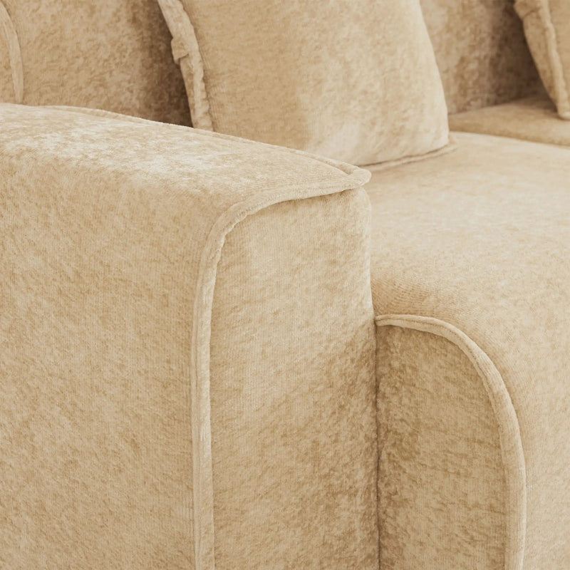 Streamlined Design Modular 3 Seat U Shape Sectional Sofa by HouseOfZazla