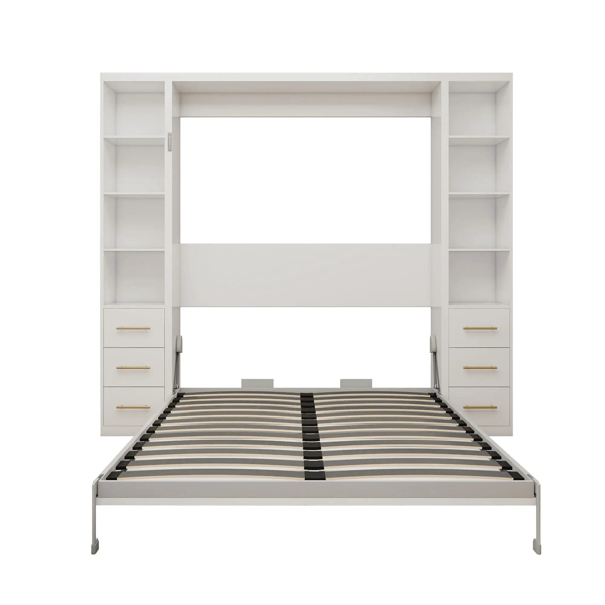 Folding Vertical Murphy Wall Bed by HouseOfZazla