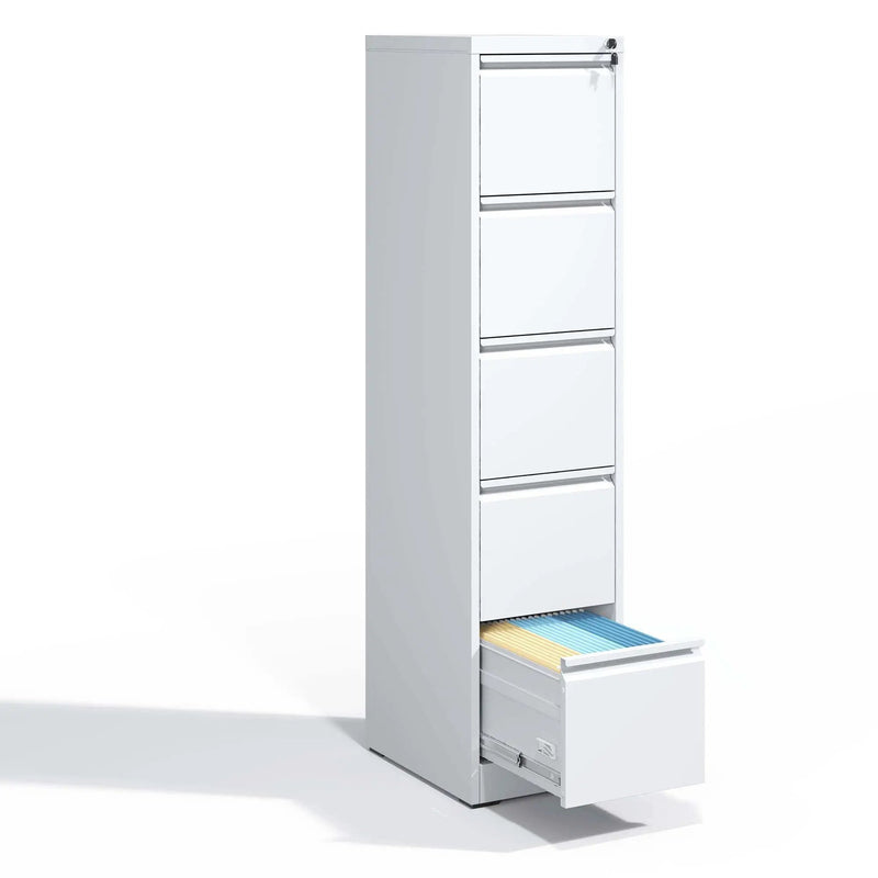 Steel Drawer Vertical File Cabinet With Lock For A4 Legal / Letter Size by HouseOfZazla