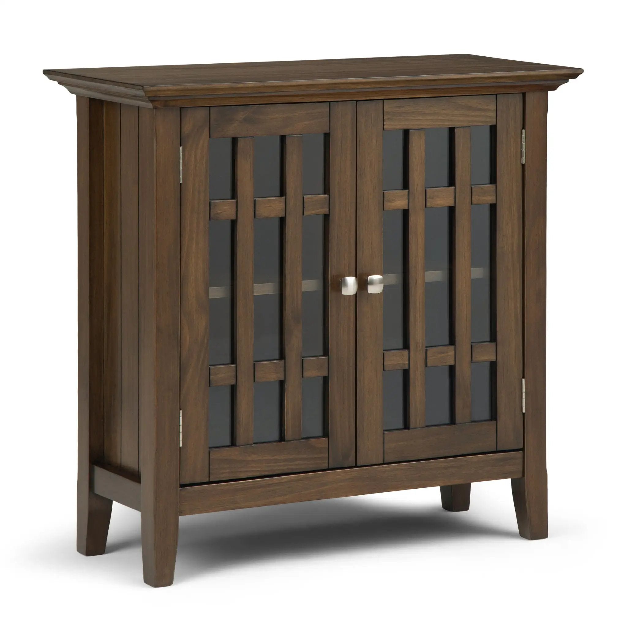 Bedford - Low Storage Media Cabinet - Rustic Natural Aged Brown by Unique Piece Furniture