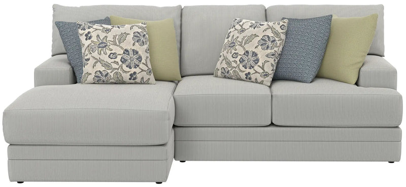 Stockbridge - Sectional With Comfort Coil Seating And 9 Accent Pillows Included by Unique Piece Furniture