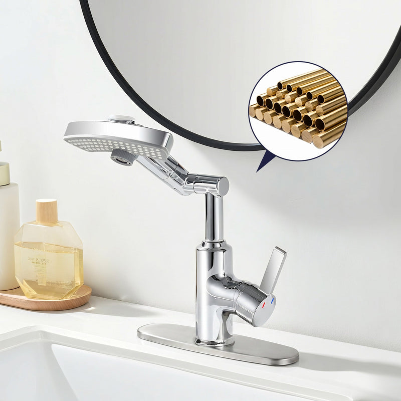 LED Temperature Display Bathroom Faucet with Digital Screen by HouseOfZazla