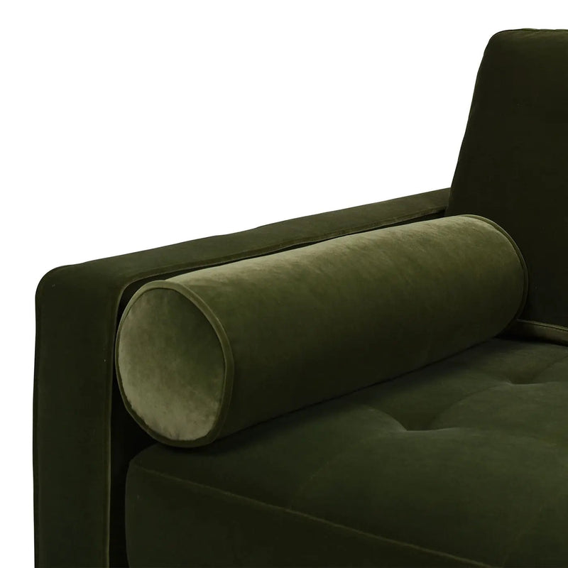 Nicholas - Mid-Century Modern Sofa - Olive Green by HouseOfZazla